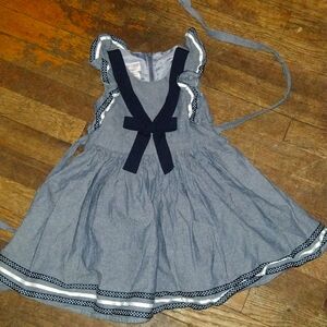 Iris + Ivy blue dress